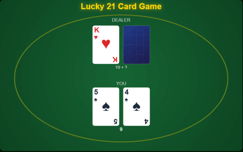 Lucky 21 Card Game preview image